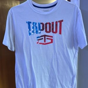 WWE TAPOUT ATHLETIC TSHIRT - SIZE MEDIUM